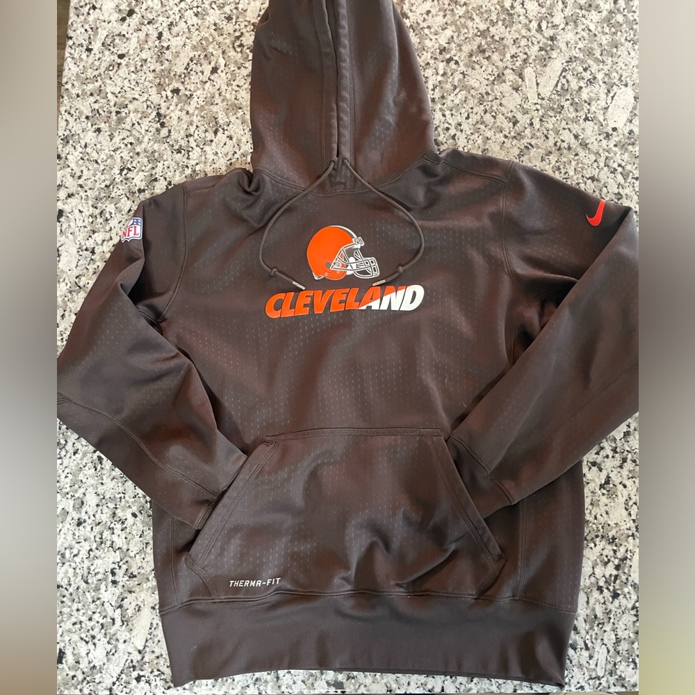 Nike Dri Fit Cleveland Browns Size Medium Hoodie